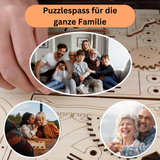 Luftschiff 3D Holzpuzzle