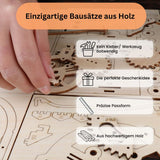 3D Holzpuzzle Schatztruhe