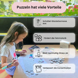 Rosa Einhorn-Puzzle