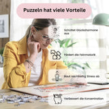 Katzenmandala-Puzzle