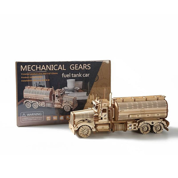 Tankwagen 3D Holzpuzzle