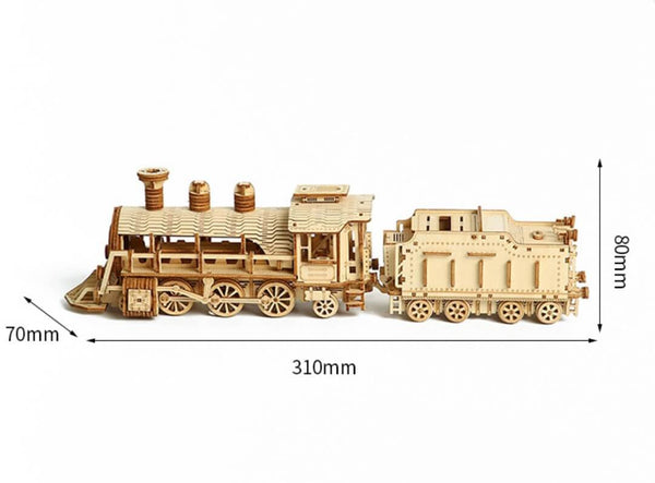 Lokomotive 3D Holzpuzzle