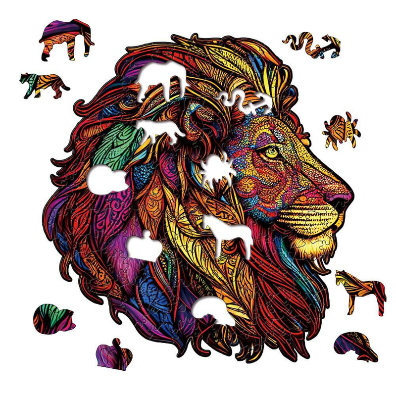 Le roi lion - Puzzle en bois