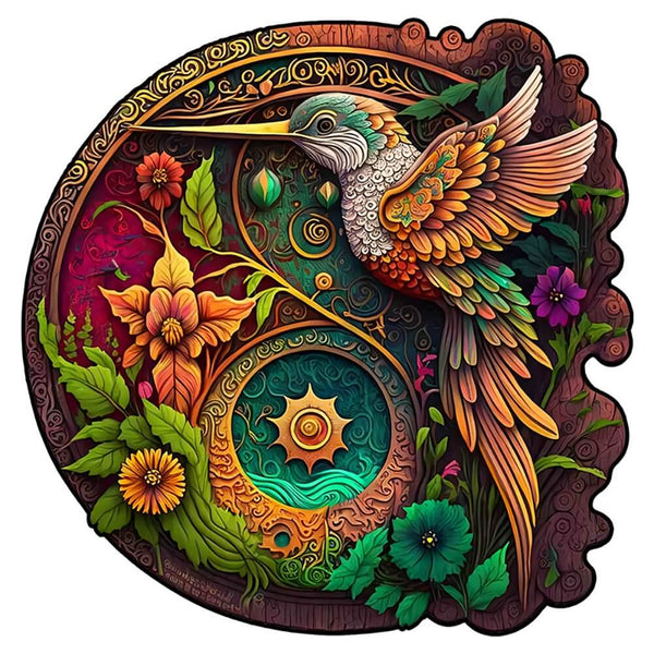 Vogel Mandala-Puzzle