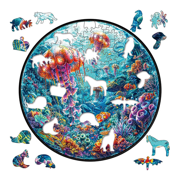 Unterwasserwelt Mandala-Puzzle