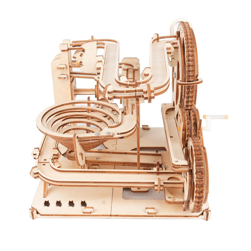 Large marble run 3D mechanical puzzle