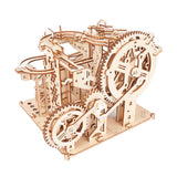 Piste à billes XL 3D Puzzle mécanique en bois