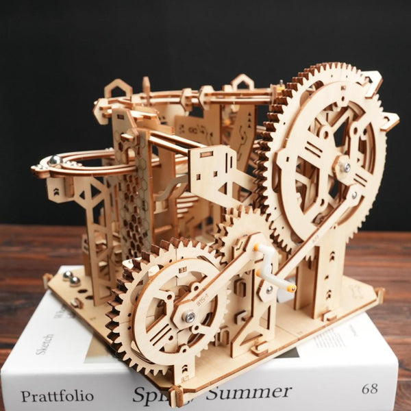 XL Murmelbahn 3D Mechanisches Holzpuzzle