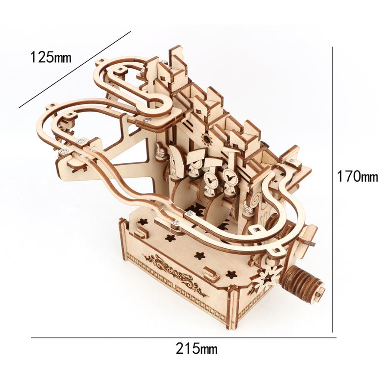 Murmelbahn 3D Mechanisches Holzpuzzle