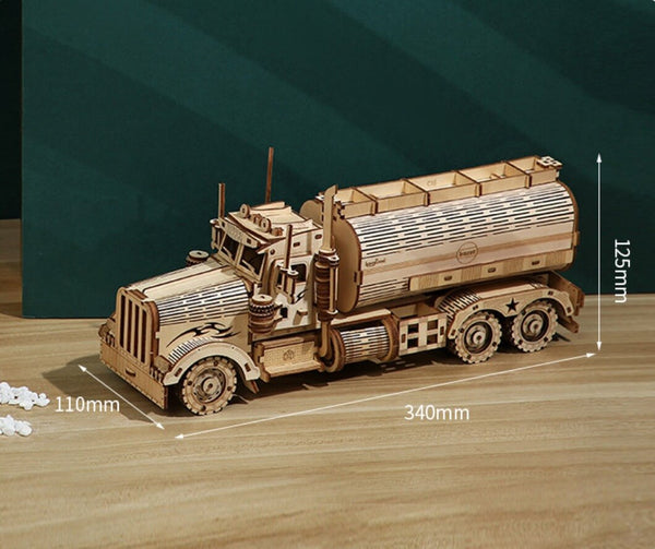 Tankwagen 3D Holzpuzzle