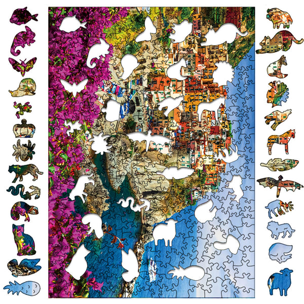 Amalfi Küste-Puzzle