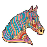 Pink horse puzzle