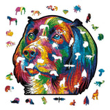 Mindsti - Puzzle  "Colorful Dog"