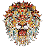 Roaring lion puzzle