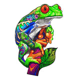 Fantasy frog puzzle