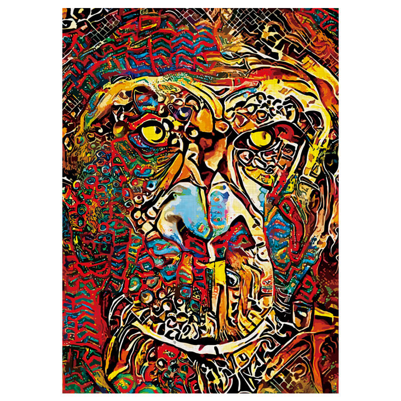 Mindsti - Puzzle  "Monkey Portrait"