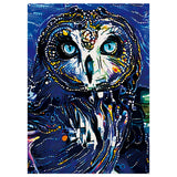 Owl portrait puzzle