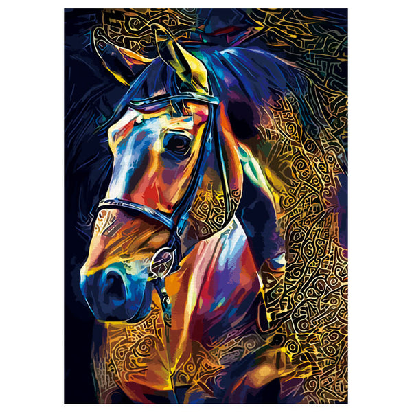 Puzzle portrait de cheval